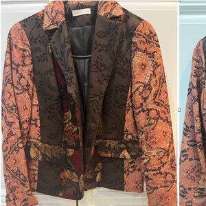 Coldwater Creek Jacquard Jacket